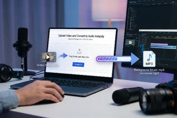 Convert video audio to mp3